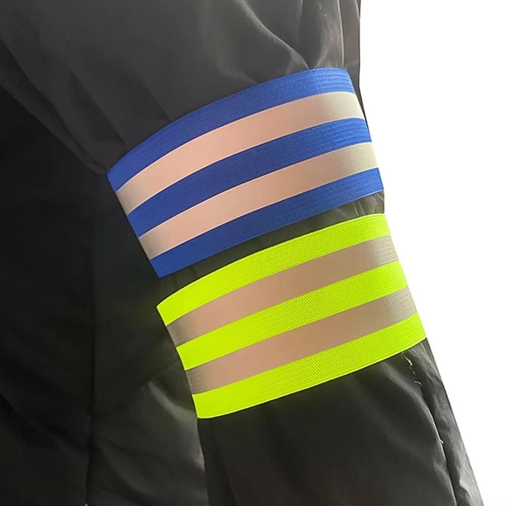 8PCS Multifunctional High Visibility Reflect Straps Safety Reflector Tape  Night Walking