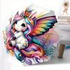 1pc Unicorn Idea Automatic Opening and Closing Folding - A Good Choice for Gifts, Fashionable and Convenient Umbrella With Cute Cartoon Character