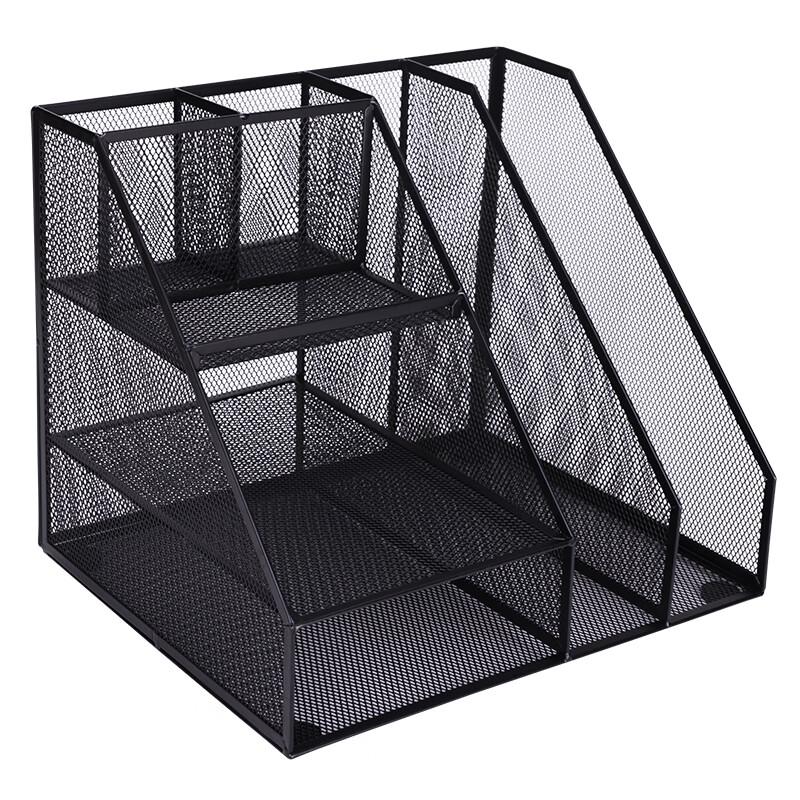 Deli Metal Mesh Desk Organizer with Pen Holder