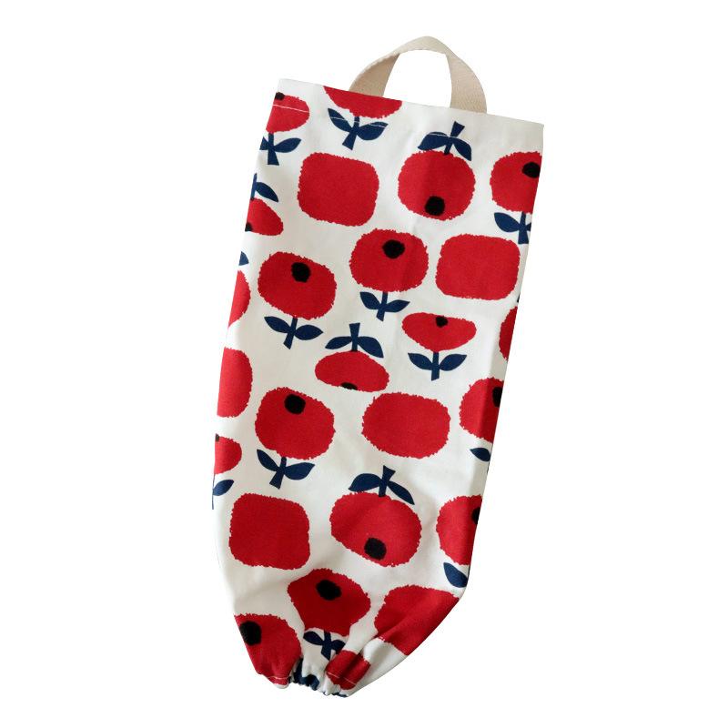 Сумка для хранения чеснока и имбиря аксессуары для кухонных подвесных сумок настенный органайзер для сумок для покупок из плотного хлопка с милым принтом 980₽