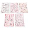 Flower Nail Art Sticker Safe 3D Self Adhesive Nail Art Decals for DIY Nail Art Decorative