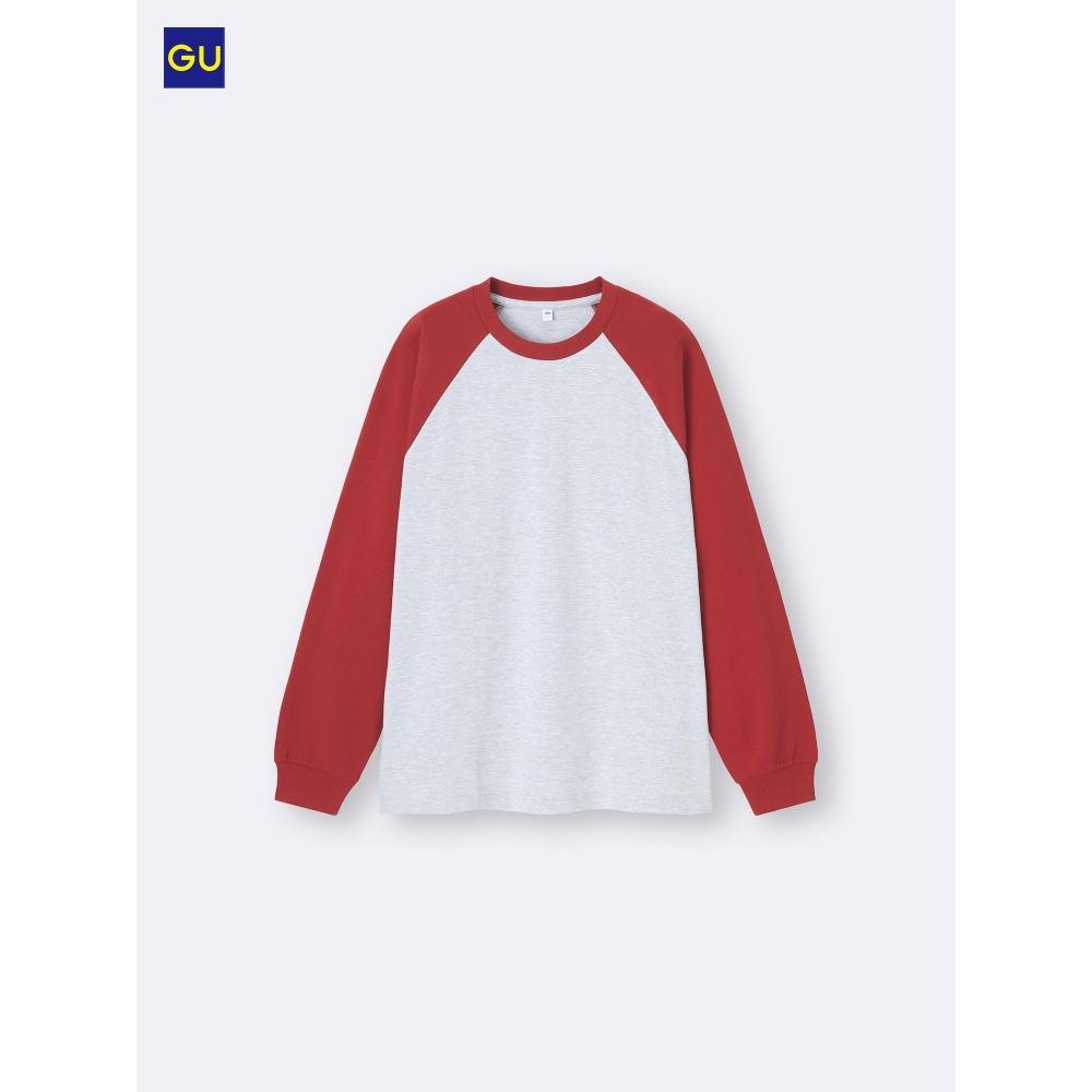 Uniqlo Gu Heavy WeighT Crewneck T  Long Sleeve  Raglan