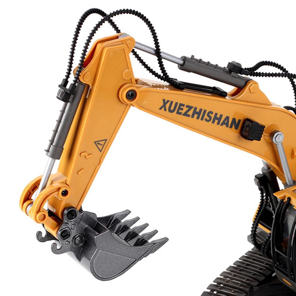 Іграшки для будівельного майданчика 1:Машинка-екскаватор та бурова установка, інженерна самоскидна вантажівка, масштаб 1:20