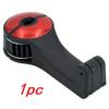 1pc Universal Car Headrest Hidden Hook with Mobile Phone Holder - Durable PVC Material, 2-in-1 Design for Wallets, Bags, and Phone Storage