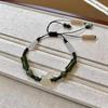 Distinctive Chinese Modern Amber Peace Knot Bracelet Handcrafted Women For