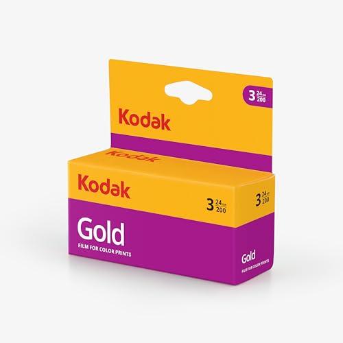 

Kodak Color Negative Film GOLD 200 35mm 24 Exposures (Set of 3) 6033971