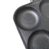 Cast Iron Multi-Hole Breakfast Pan for Eggs, Burgers, and Dumplings