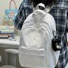 Schoolbag Student School Bag Fashion Travel Backpack Women's Outdoor Leisure Men's Backpack Large Capacity College Student School Bag Women