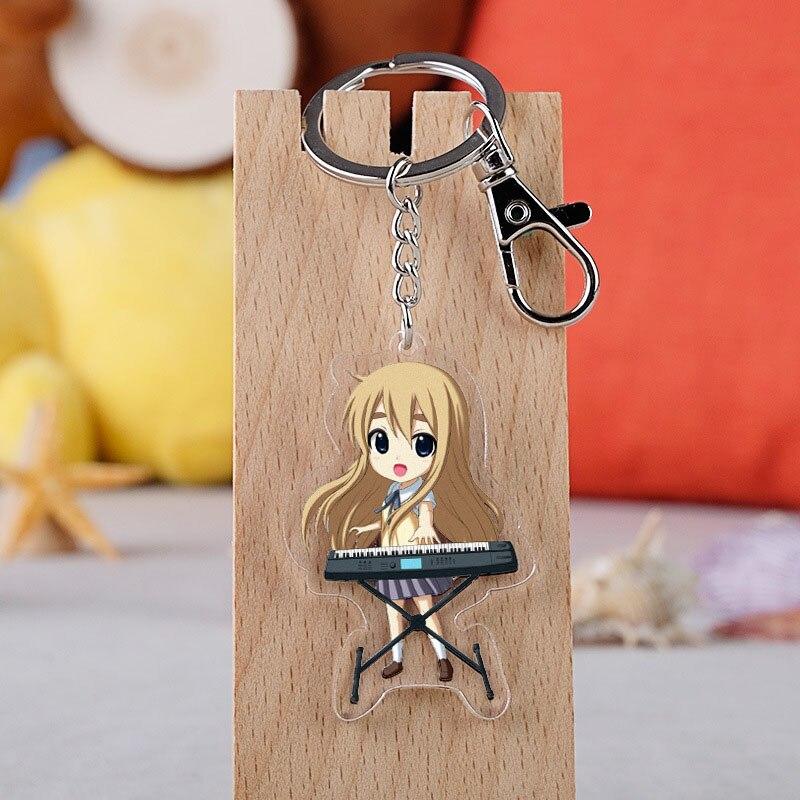 

Cartoon Anime Hirasawa Yui Nakano Azus Acrylic Keychain Keyring Pendent Gift