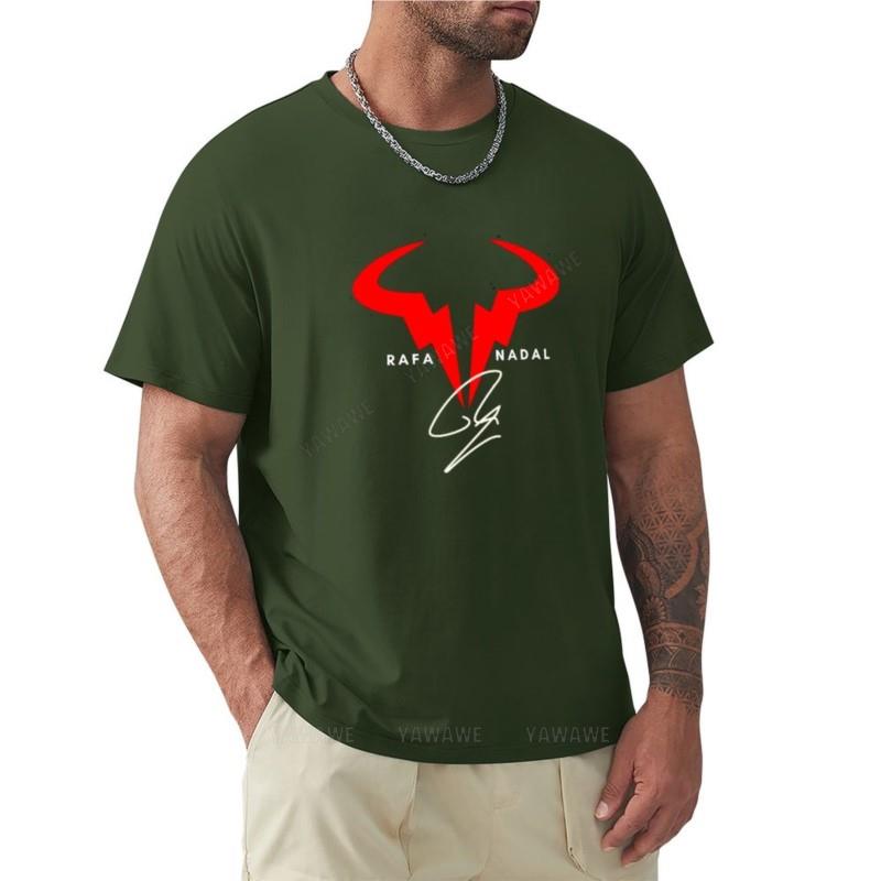 

Best seller - Rafa Nadal logo T-Shirt t shirts anime clothes Short sleeve oversized t shirts for men M