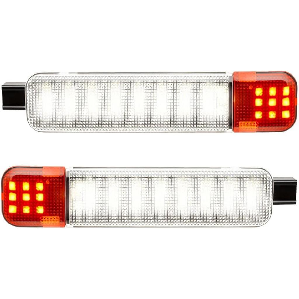 LED Door Panel Light Interior Courtesy Lamp Assembly Compatible With 1999-2006 Chevy Silverado/GMC Sierra 1500, 1997-2000 C/K 2500 3500, 2002-2006