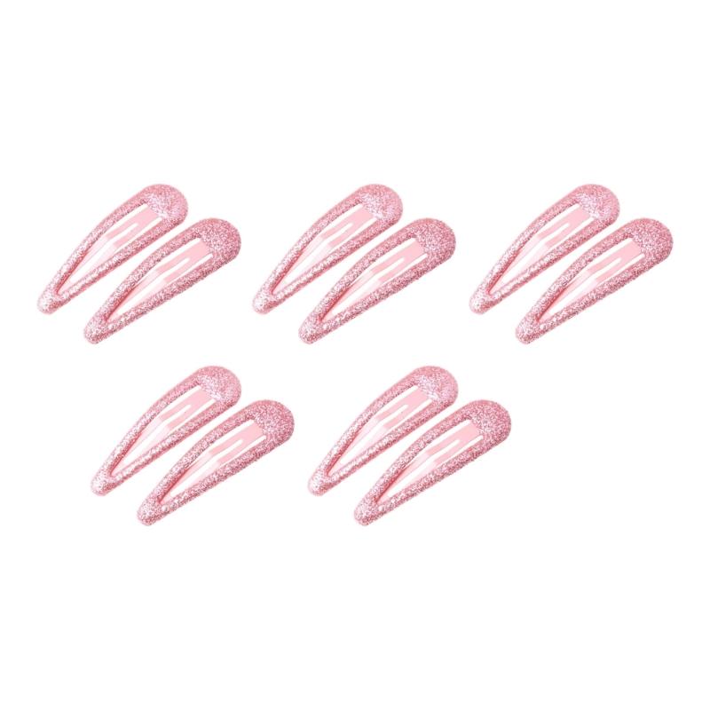 Set of 10pcs Infant Hair Barrettes Stylish Alloy Hair Clips For Babies Infants Sparkly Lightweight Design Headdress