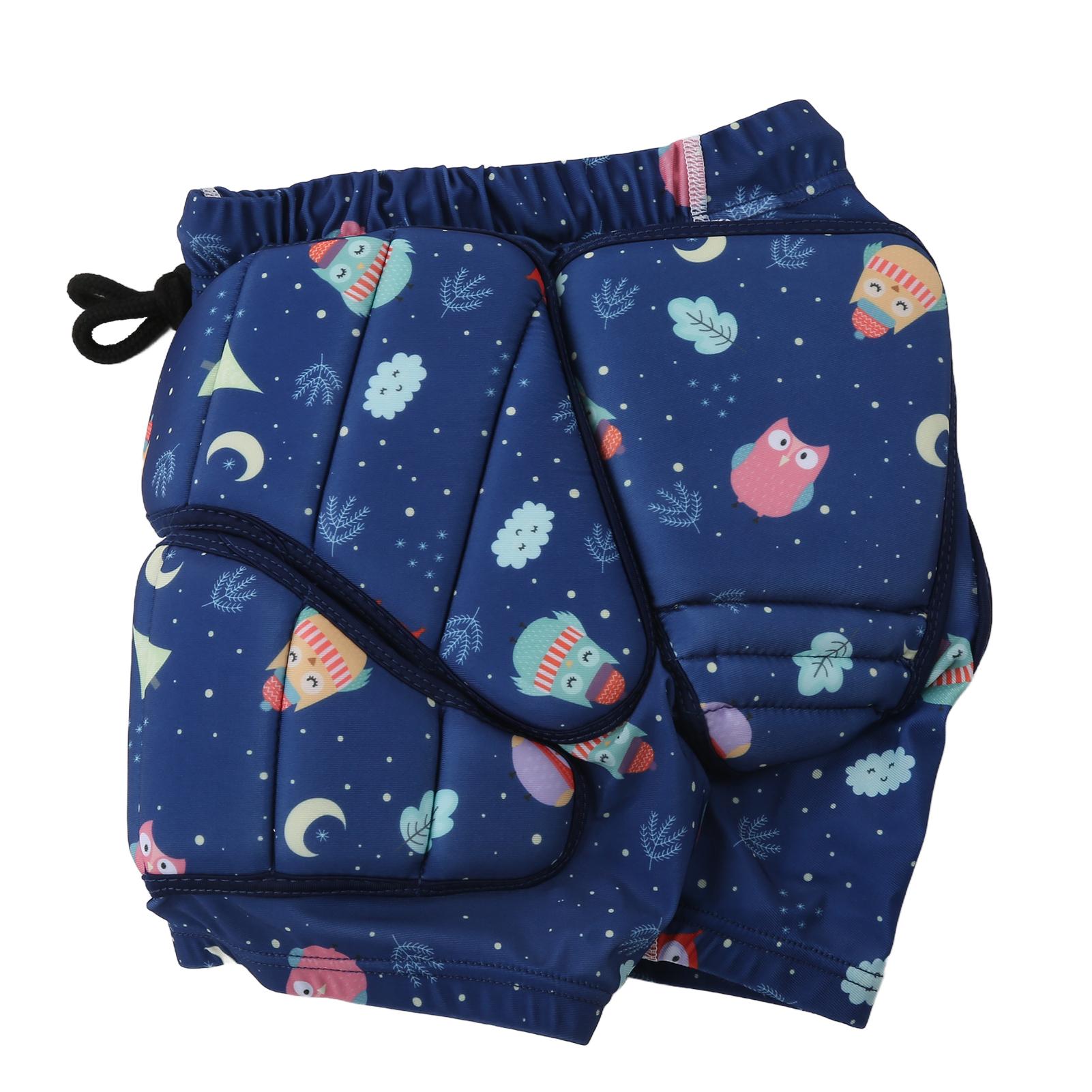 

Kids Protection Hip EVA Padded Children Hip Guard Pad for Skiing Skating Roller SkatingDark Blue XXS темно-синий