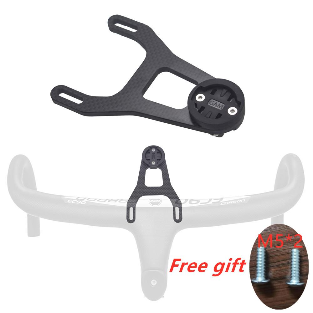 For 5D or Twitter Integrated Handlebar Carbon Bicycle Computer Speedmeter Holder Mount Alloy Extension Bracket For Garmin Gopro