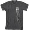 Threadrock Men's Deep Sea Jelly T Shirt Jellyfish Ocean Fish