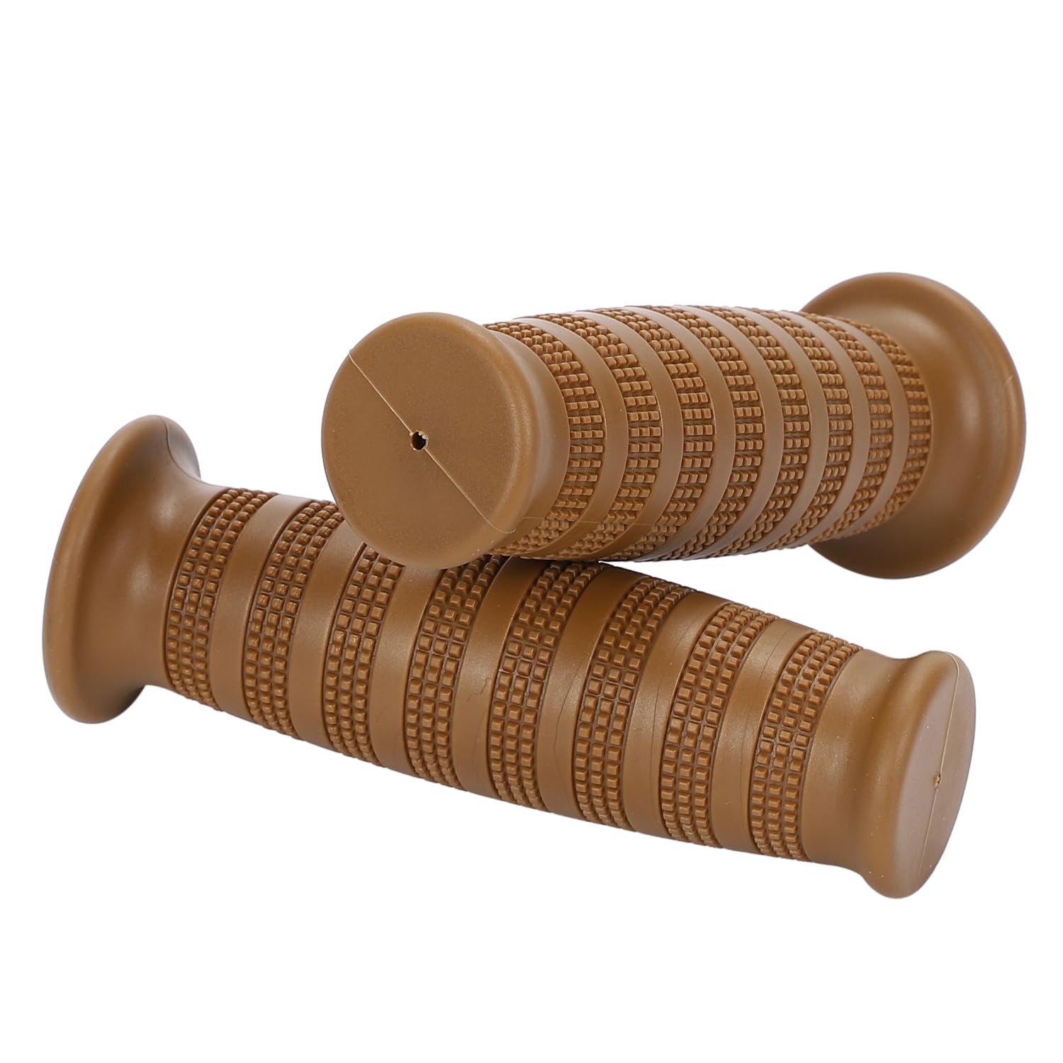 nakira Bike Grip Barrel Type Moped Handle 22.2mm Left and 22mm бежевый