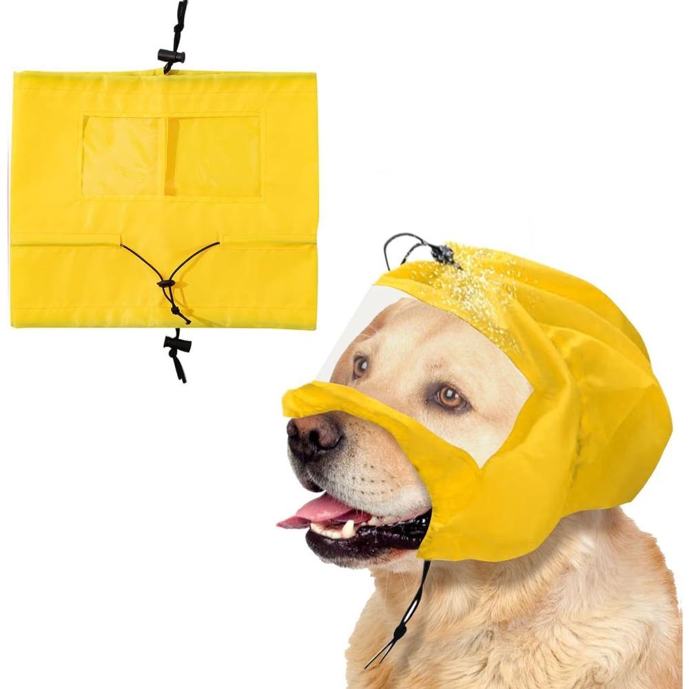Foldable Dog Shower Cap Water Proof Waterproof Ear Cover Pet Bath Cap Daily Dog Cleaning