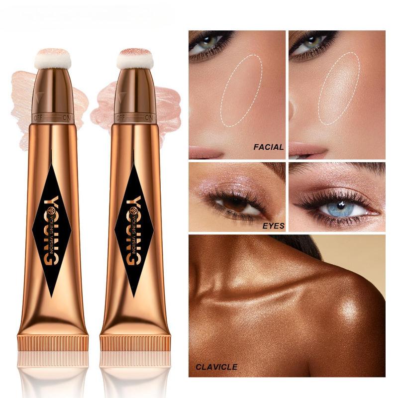 Air Cushion Blush Highlighter Stick Multi-Color Optional Waterproof and Sweat Proof Liquid Blush