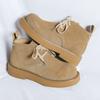 British Style Winter New Ankle Boots Men Brand Vintage Suede Leather Desert Boots Casual Warm Safety Shoes Outdoor Hiking Shoes