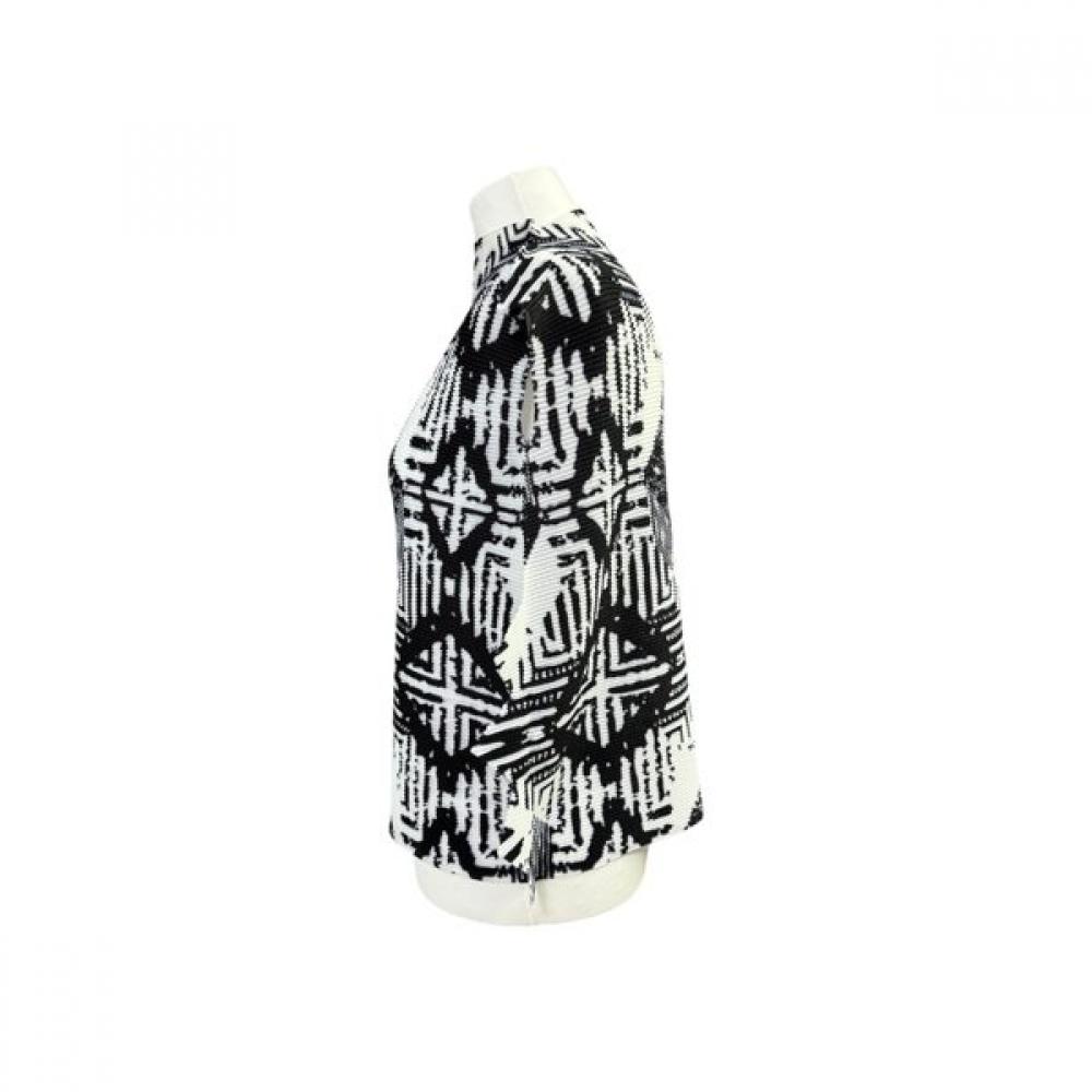 La Vita Junko Diamond Geometric Print Durie Sleeveless Top  Ltsts21p 