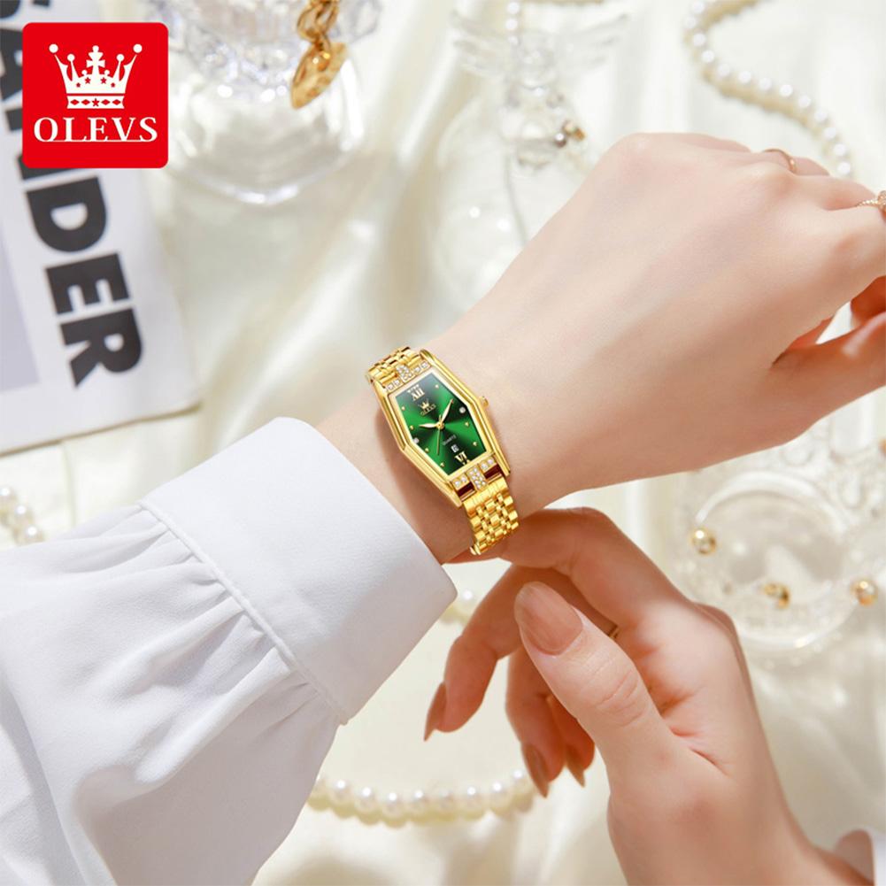 Elegant Women Watches Fashion Quartz Watches Waterproof Luminous Stainless Steel Wristwatch Gifts