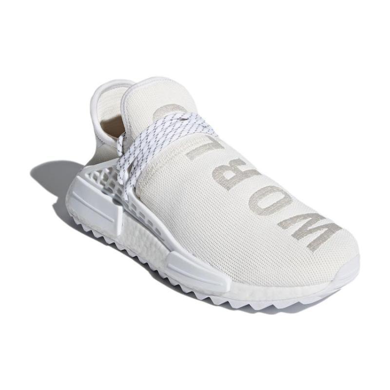 Adidas Pharrell X Nmd Human Race Trail 'Blank Canvas' Sneakers AC7031
