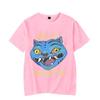 Cartoon Tiger KPop Demon Hunters Shirt Graphic Print T-shirts Women Men Short Sleeve Crewneck Tops Funny Korean Ulzzang Tshirts
