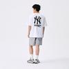 MLB T-shirt Unisex Standard Bianca New York Yankees Collezione Base SS25 3ATSB0853-50WHS