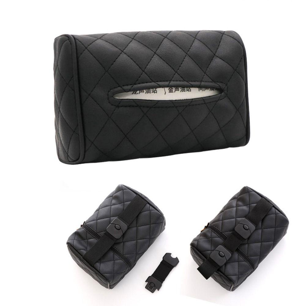 Organizer Car Decoration Napkin Holder Box Auto Tissue Bag Tissue Storage Case Car Tissue Boxes