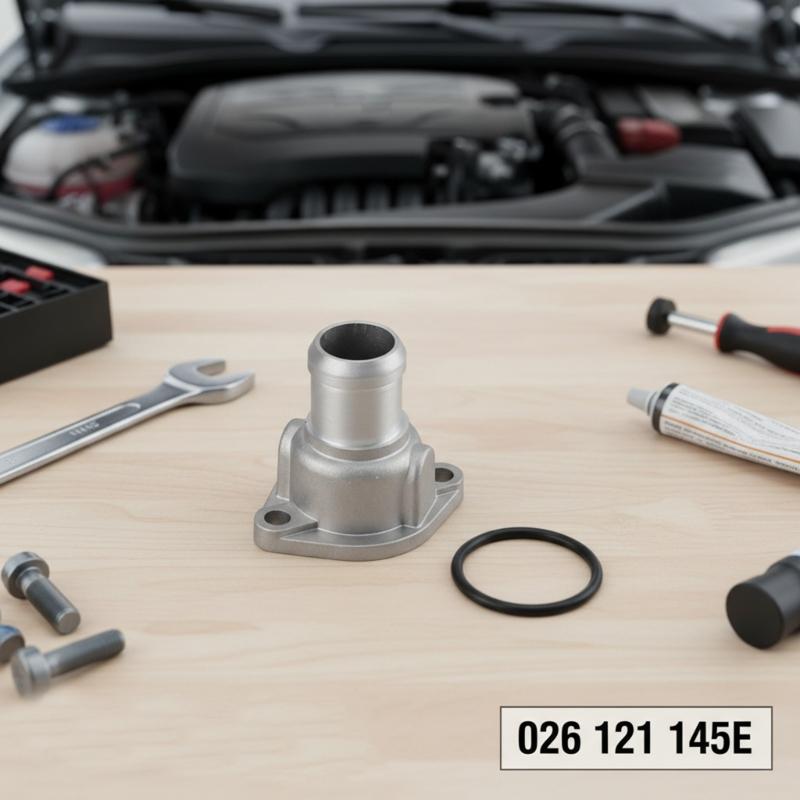 Corrosion Resistant Coolant Tube Adapter Long Lasting Metal Construction Hose Connector Excellent Fit for Automotive