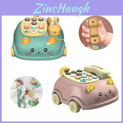 Cat-themed Bilingual Phone Toy For Kids