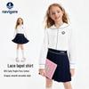 Navigare Girls' Autumn Lapel Shirt