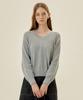 MIND BRIDGE WOMEN [W][Couture] V-Neck Slit Knit - 2 Colors