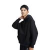 Li Ning Sweatshirts Unisex Black Hooded Thickened Regular AWDR799-4