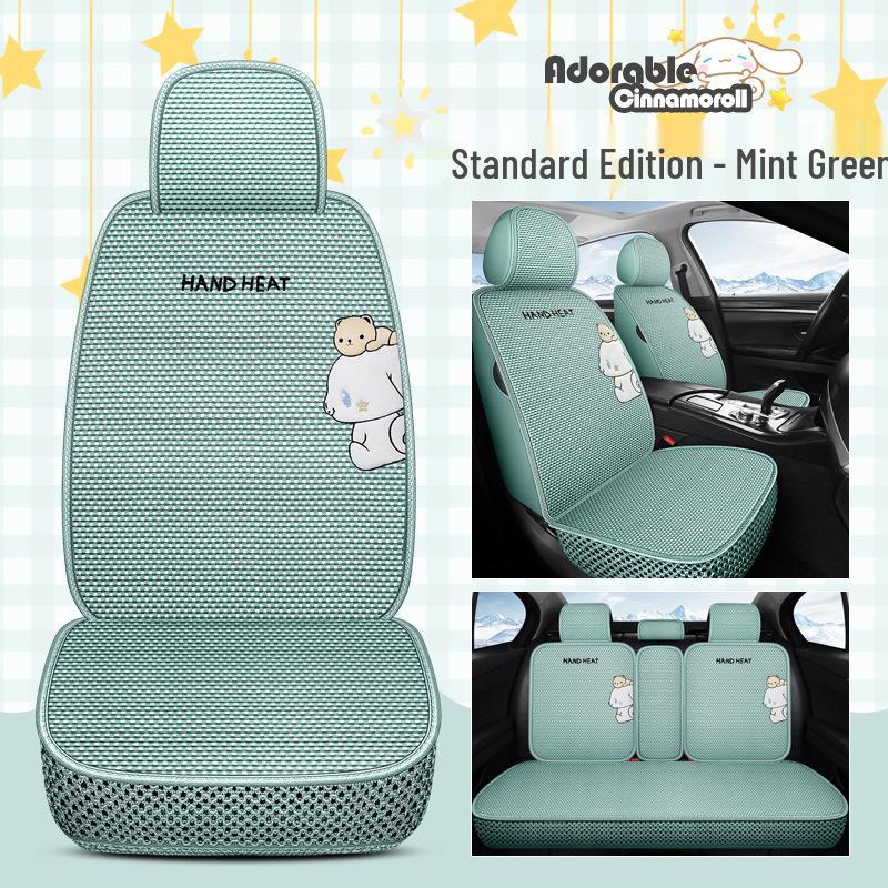 BYD Seat Cushion: Ice Silk Cover for Song, F6, F3R, L3, Qin, Tang 2nd Gen DM, Yuan Pro, Han, and Su Rui Models