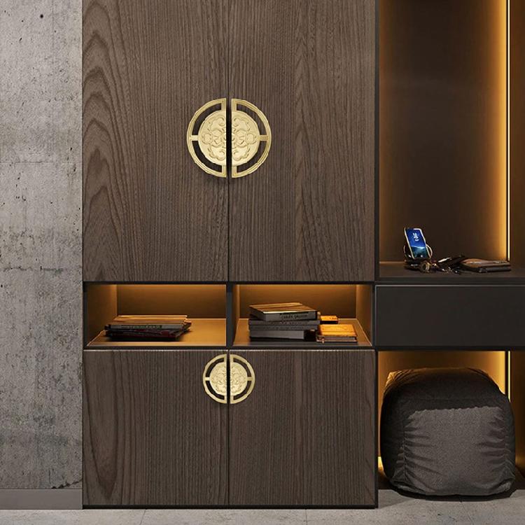 Zinc Alloy Cabinet Cupboard Drawer Pull Semi-circular Home Furniture Handle