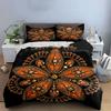 Luxury Decorative Mandala Set Soft Comfortable Duvet Cover Bedding Set Included 1*Duvet Cover & 2*Pillowcases, Gift