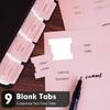 5/6Pcs Personalized Bible Index Tags Set Clear Print Tear-resistant Waterproof Bible Book Tabs Labels Stickers