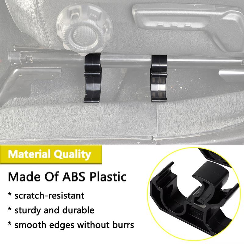 Under Seat Flashlight Holder Bracket for Jeep Wrangler JL Gladiator JT Sahara Rubicon 2018-2026 Adjustable Car Mount Accessories