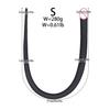 Extra Long Black Snake Shaped Anal Plug Three Sizes of Anal Plugs Adult Sex Toys Double Insertion Anal Plug  Man Women 18+ Waterproof & Easy To Clean