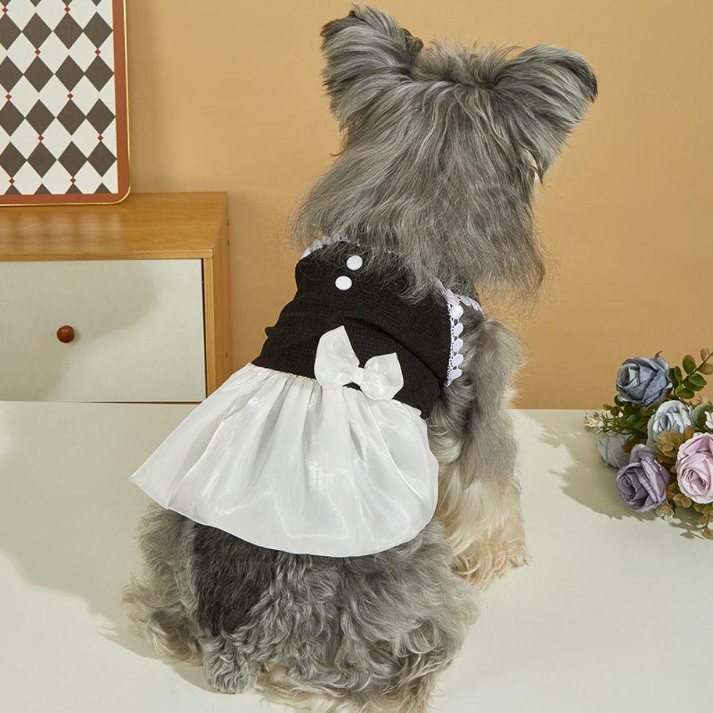 Pet Supplies Soft Pet Summer Clothes Fashion Thin Design Pet Princess Dresses Breathable Cat Suspender Skirt Small Animal