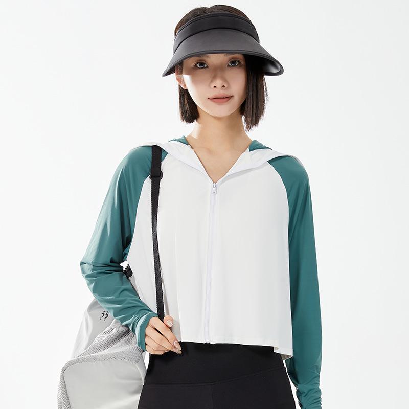 Women's UPF 50+ Sun Protection Cape - Breathable, Black Brim for UV Defense