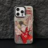 Haikyuu!! Kenma Kozume Phone Case for Xiaomi Redmi 15C 14C 13C 12C 10 Note 15 14 13 12 Pro Plus 4G 5G Silver Hard Cover