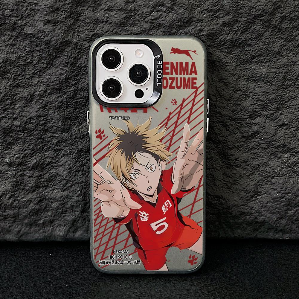 Haikyuu!! Kenma Kozume Phone Case for Xiaomi Redmi 15C 14C 13C 12C 10 Note 15 14 13 12 Pro Plus 4G 5G Silver Hard Cover