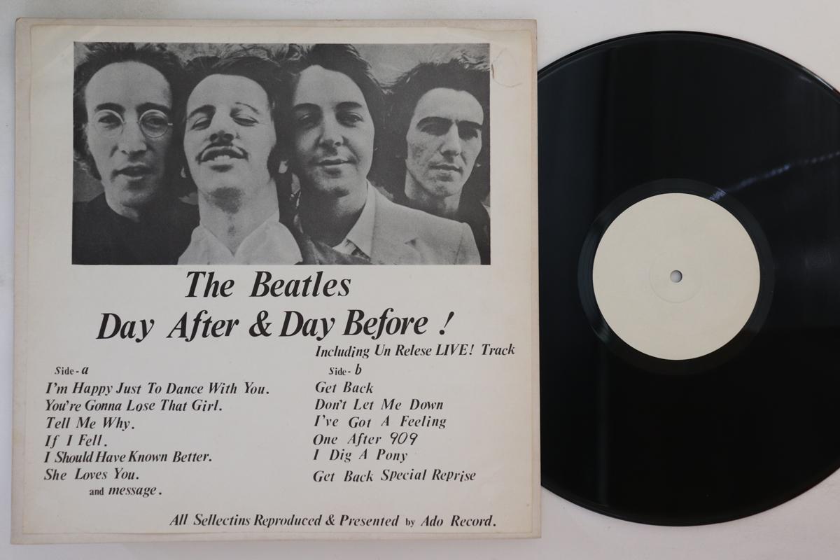 

LP Record BEATLES - Day After & Day Before OG600 OG 1973 Japan Rock Used