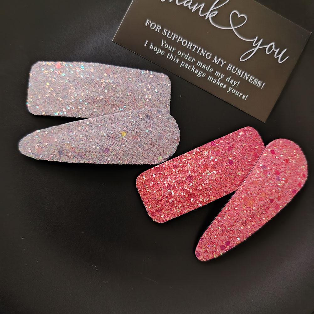 2PC Candy Color Shiny Sweet BB Hairpin No Damaging To Hair Side Clips Simple Hairgrip for Girls Women Korean Hair Accessories