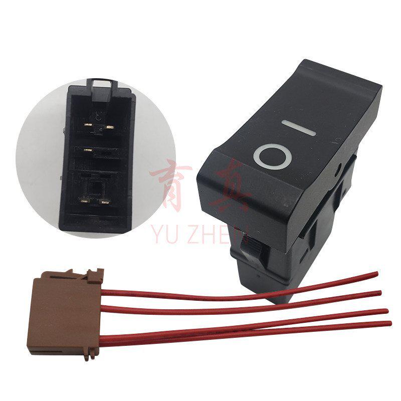 Lighted Button Switch for Shaanxi Delong M3000, H3000, M6000, X6000 Water Spray Modification