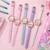 Sanrio Cartoon Women's Leather Strap Watch - Light Luxury & Trendy Design