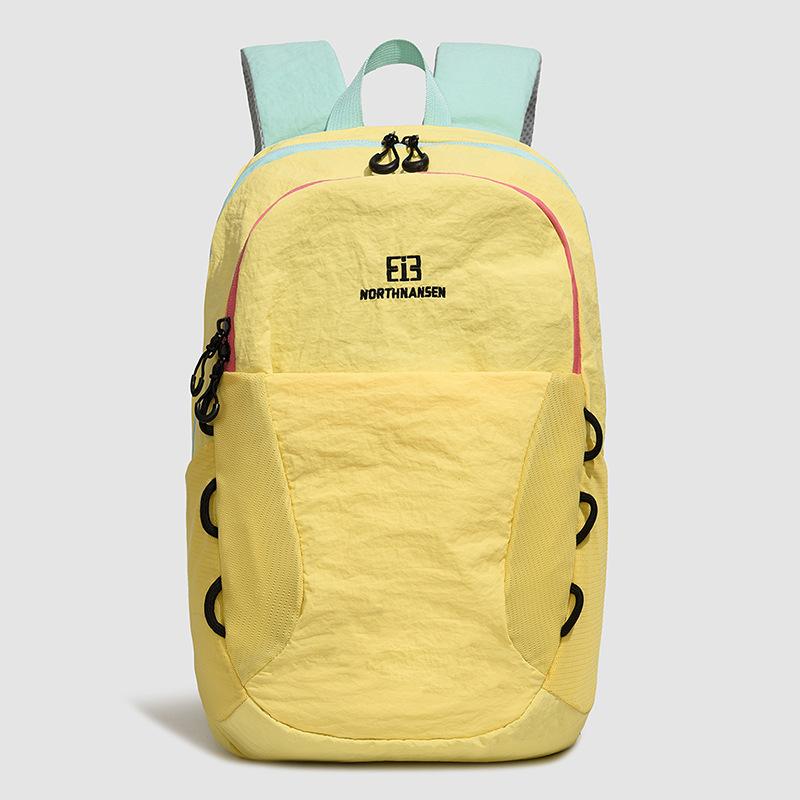 Lightweight Backpack Unisex Outdoor Travel Backpack жёлтый