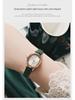 Godi Retro Oval Ladies’ Waterproof Quartz Watch with Genuine Leather Strap